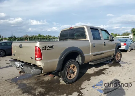 2000 Ford F250 Super Duty from USA, damaged, VIN 1FTNW21S0YEB40905